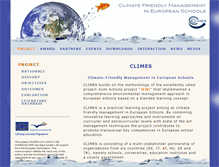 Tablet Screenshot of climes.eu